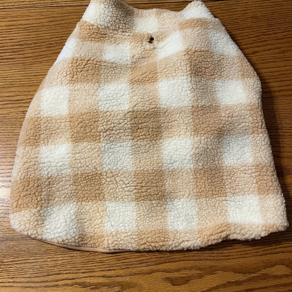 Dog outfit Sherpa coat